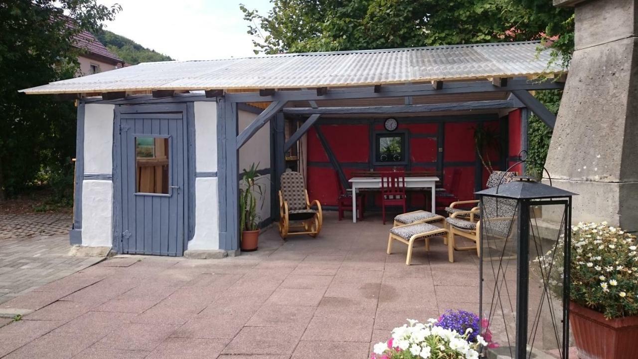 Ferienhaus Vom Bahratal Hausen  Exterior photo
